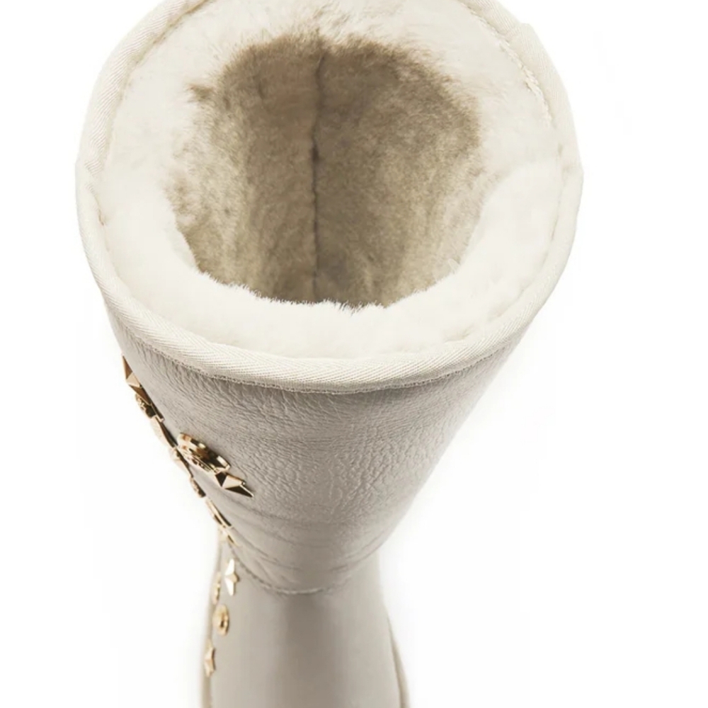 Australia Luxe Celebrity Stud Tall Boots In Winter White! Offers Considered - Picture 5 of 17